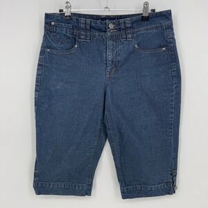 Gloria Vanderbilt The Perfect Fit Relaxed Women's Denim Capris Size 6
